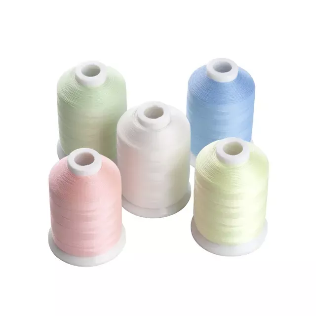 Bercahaya Bordir Benang Polyester 150D / 2 3000m
